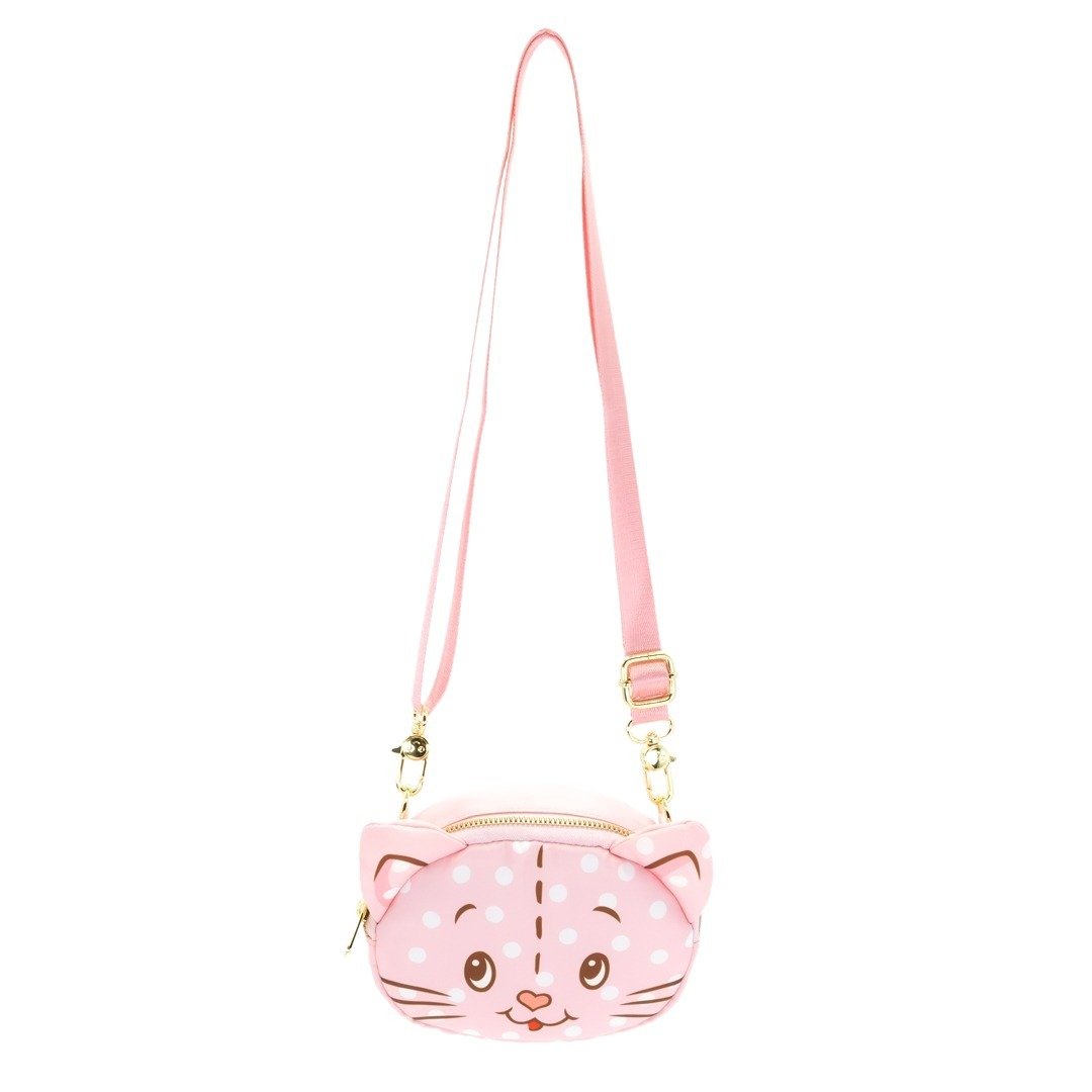 Whatever Makes You Happy Strawberry Shortcake Custard Plush Coin Bag with Strap