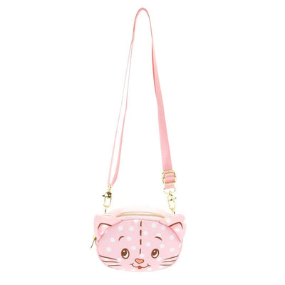Whatever Makes You Happy Strawberry Shortcake Custard Plush Coin Bag with Strap