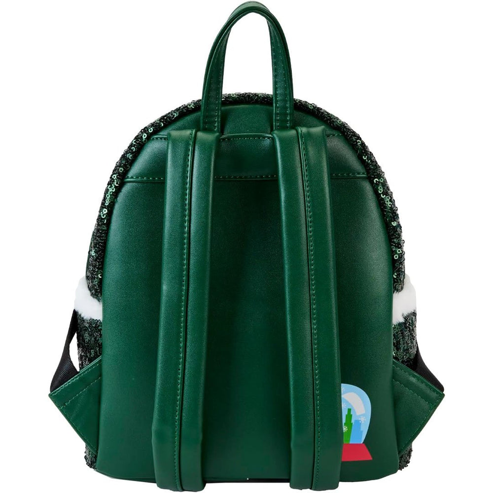 Loungefly Warner Brothers Elf Buddy Sequin Cosplay Mini Backpack