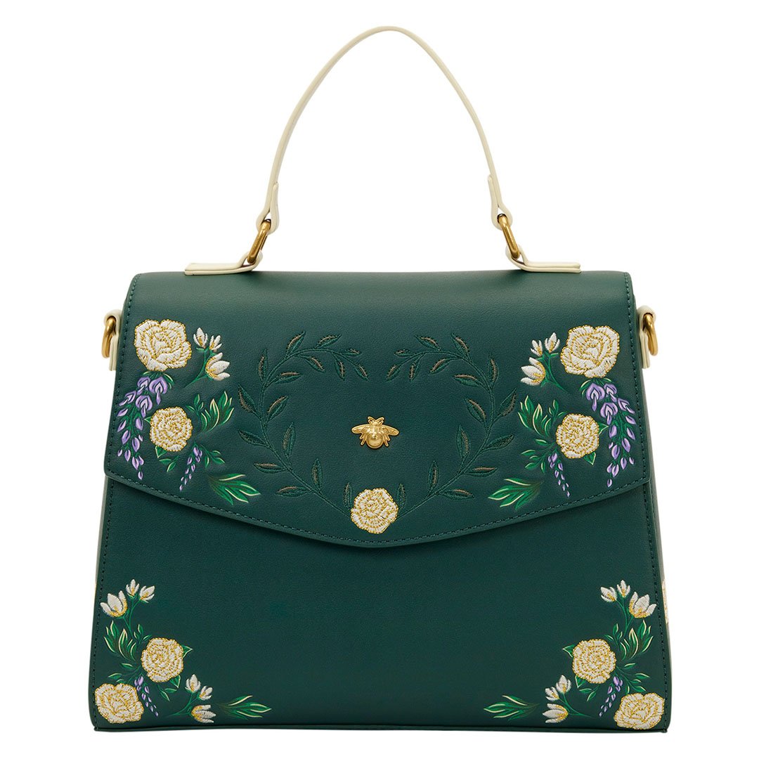Loungefly Netflix Bridgerton Floral Crossbody Bag