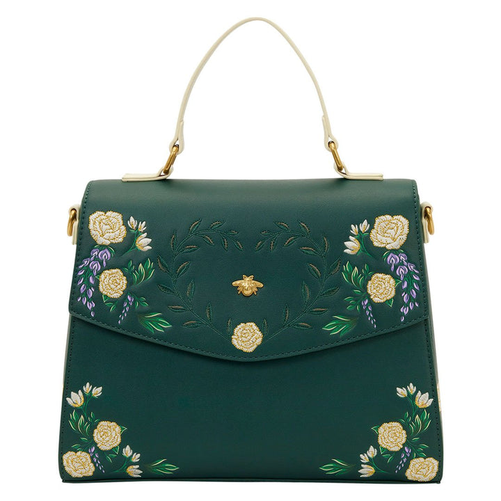 Loungefly Netflix Bridgerton Floral Crossbody Bag