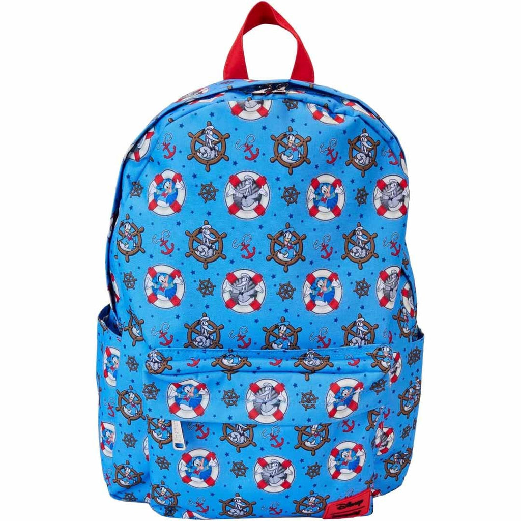 Loungefly Disney Donald Duck 90th Anniversary Nylon Backpack  display picture 3