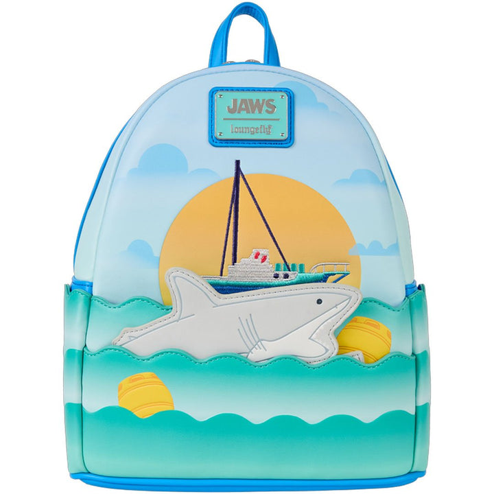 Loungefly Universal Jaws 50th Anniversary Mini Backpack