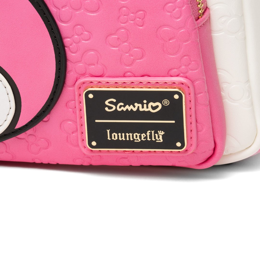 Loungefly Sanrio Kuromi, My Melody, and Hello Kitty Glow In The Dark Triple Pocket Mini Backpack - 707 Street Exclusive