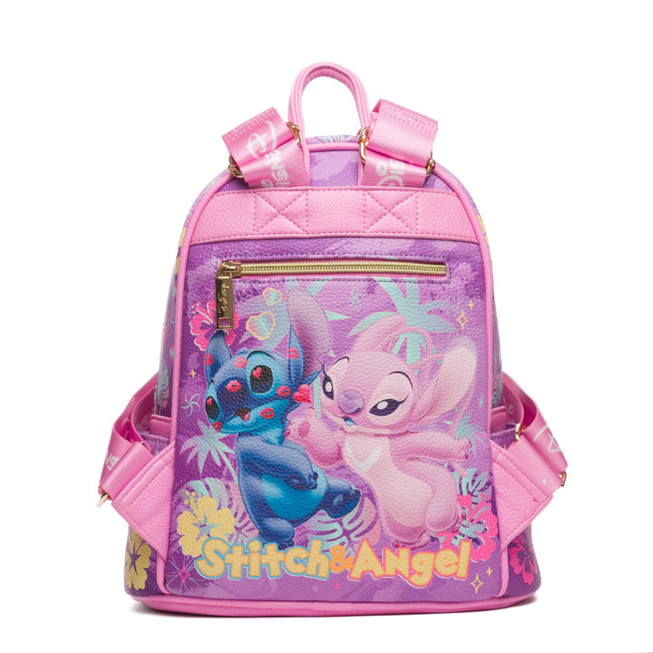 WondaPop Disney Stitch and Angel 11" Mini Backpack