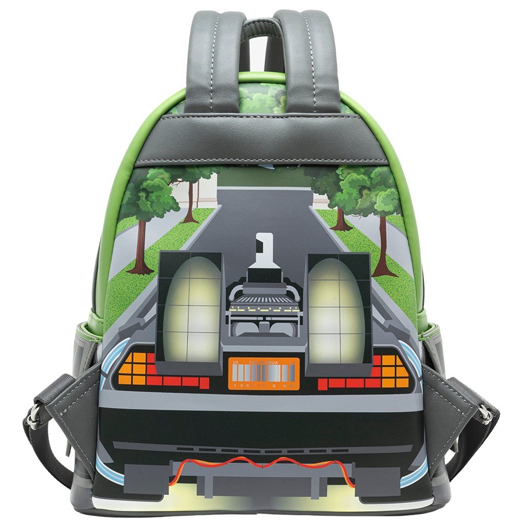 【Loungefly】Universal Studio Back to the Future リュック Amazon.com: Loungefly Universal Back to The Future 40th