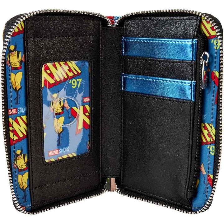 Loungefly Marvel Shine Wolverine Cosplay Zip-Around Wallet