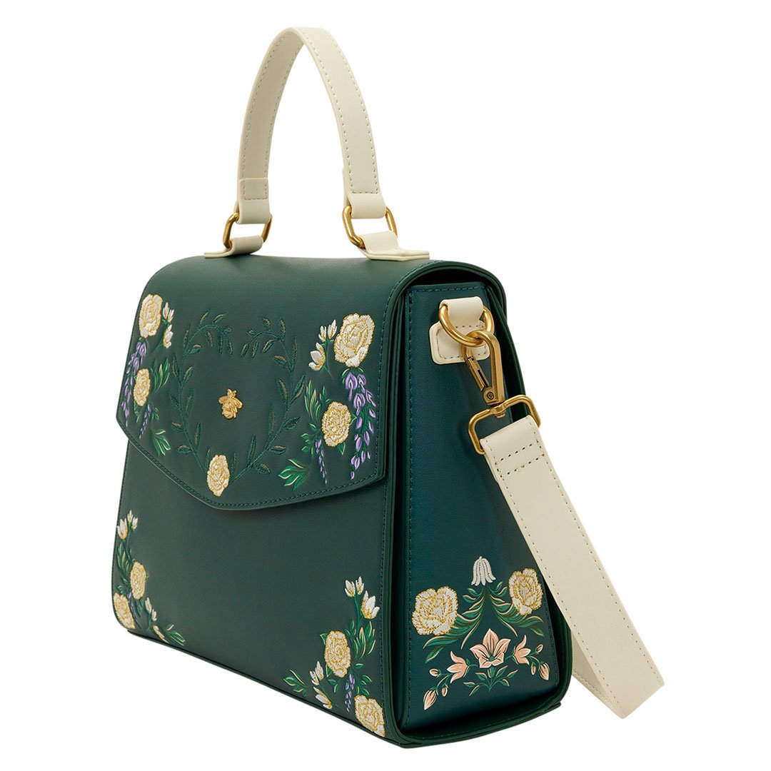 Loungefly Netflix Bridgerton Floral Crossbody Bag