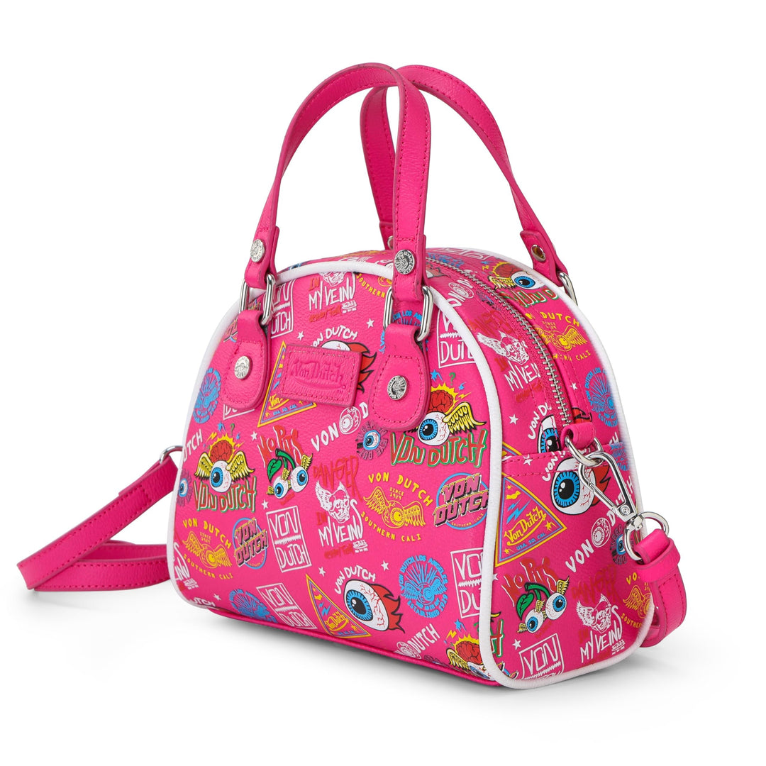 Von Dutch Womens Jax Bowling Bag – Stylish Women&