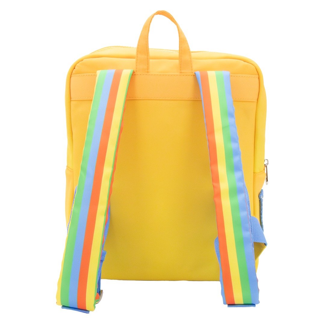 Whatever Makes You Happy Rainbow Brite Vintage Box Pin Trading Backpack