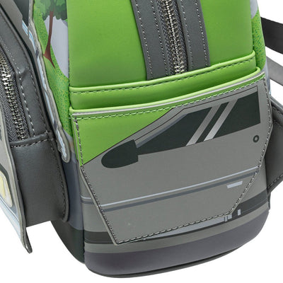 Loungefly Universal Back to the Future Light-Up DeLorean Mini Backpack - 707 Street Exclusive