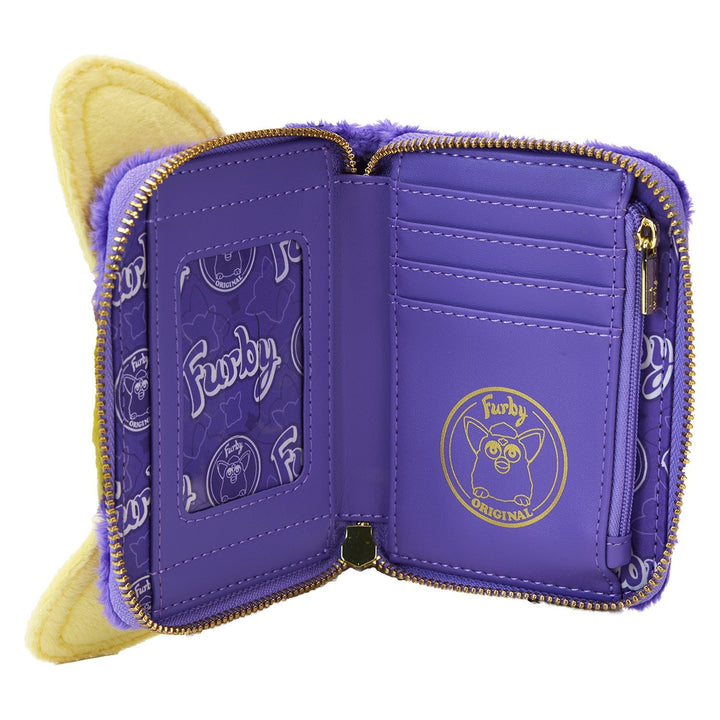 Loungefly Hasbro Furby Plush Cosplay Lenticular Zip Around Wallet
