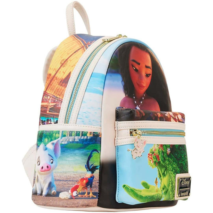 Loungefly Disney Moana Princess Scene Series Mini Backpack