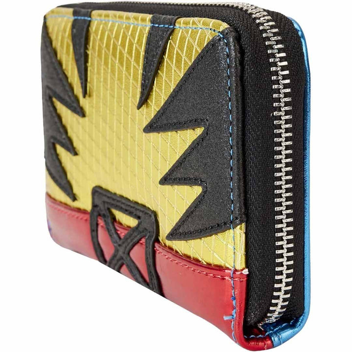 Loungefly Marvel Shine Wolverine Cosplay Zip-Around Wallet