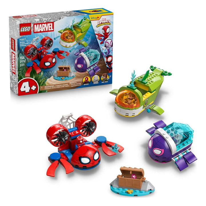 LEGO Marvel Spidey and His Amazing Friends Spidey: Underwater Vehicles (11207)
