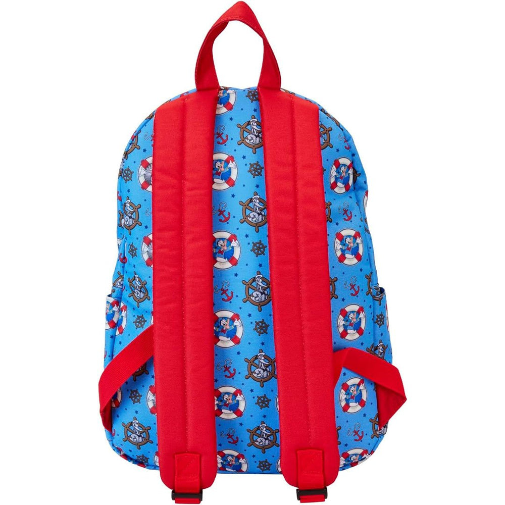 Loungefly Disney Donald Duck 90th Anniversary Nylon Backpack