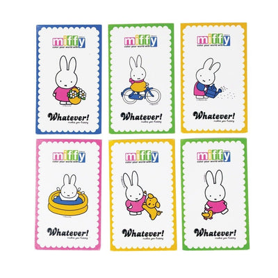 Whatever Makes You Happy Miffy Corduroy Head Blind Box Coin Bag Charms with Stickers