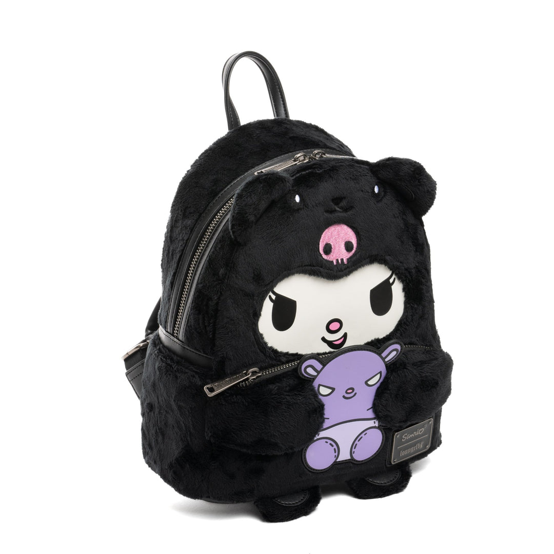 小物 munimuni Loungefly Sanrio Kuromi Bear Cosplay Mini Backpack - 707 Street Exclus