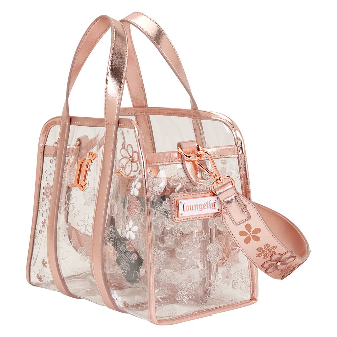 Loungefly Clear Floral Crossbody Bag