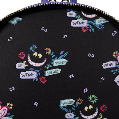 Loungefly Disney Alice in Wonderland Tulgey Wood Lenticular Mini Backpack