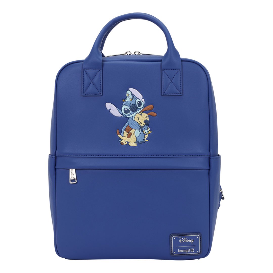 Loungefly Disney Lilo and Stitch Animal Friends Mid-Size Backpack