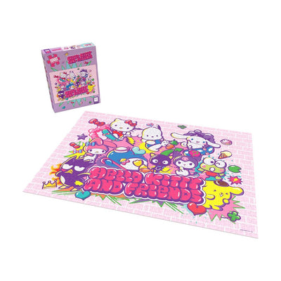 USAopoly Hello Kitty and Friends - Tokyo Skate 1000 Piece Puzzle 