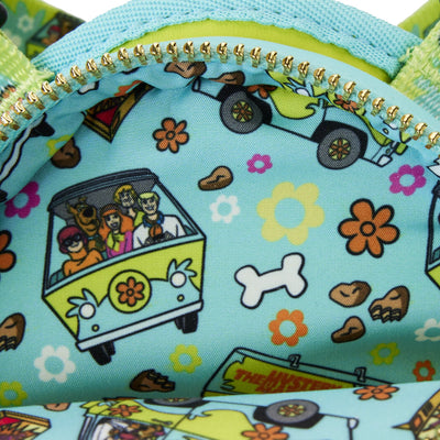 Loungefly Pets Warner Brothers Scooby-Doo Mystery Machine Mini Backpack Dog Harness - Interior Lining