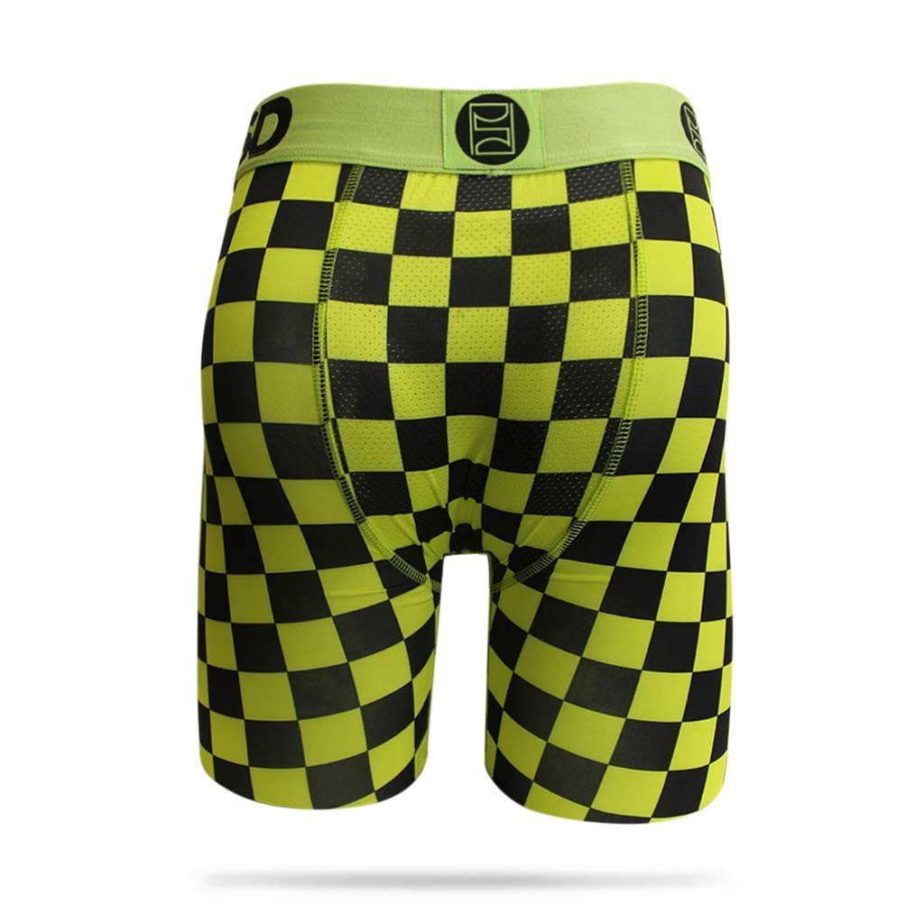 PSD Underwear NBA Mens Neon Checkers