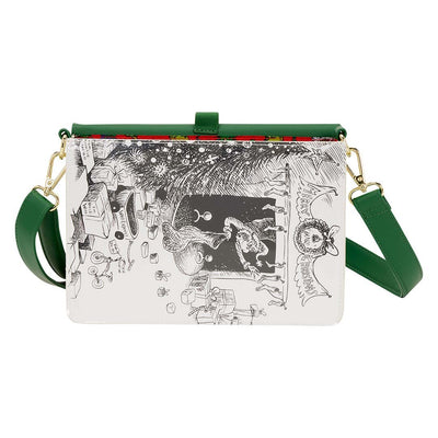 Loungefly Dr. Seuss Grinch Holiday Crossbody Bag