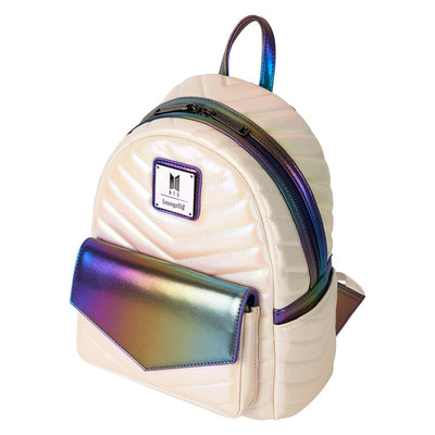 Loungefly Funko Pop! By Loungefly BTS Iridescent Quilted Mini Backpack