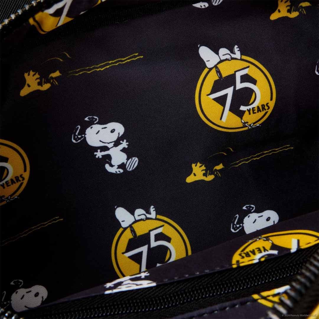 Loungefly Peanuts 75th Anniversary Snoopy Doghouse Crossbody Bag
