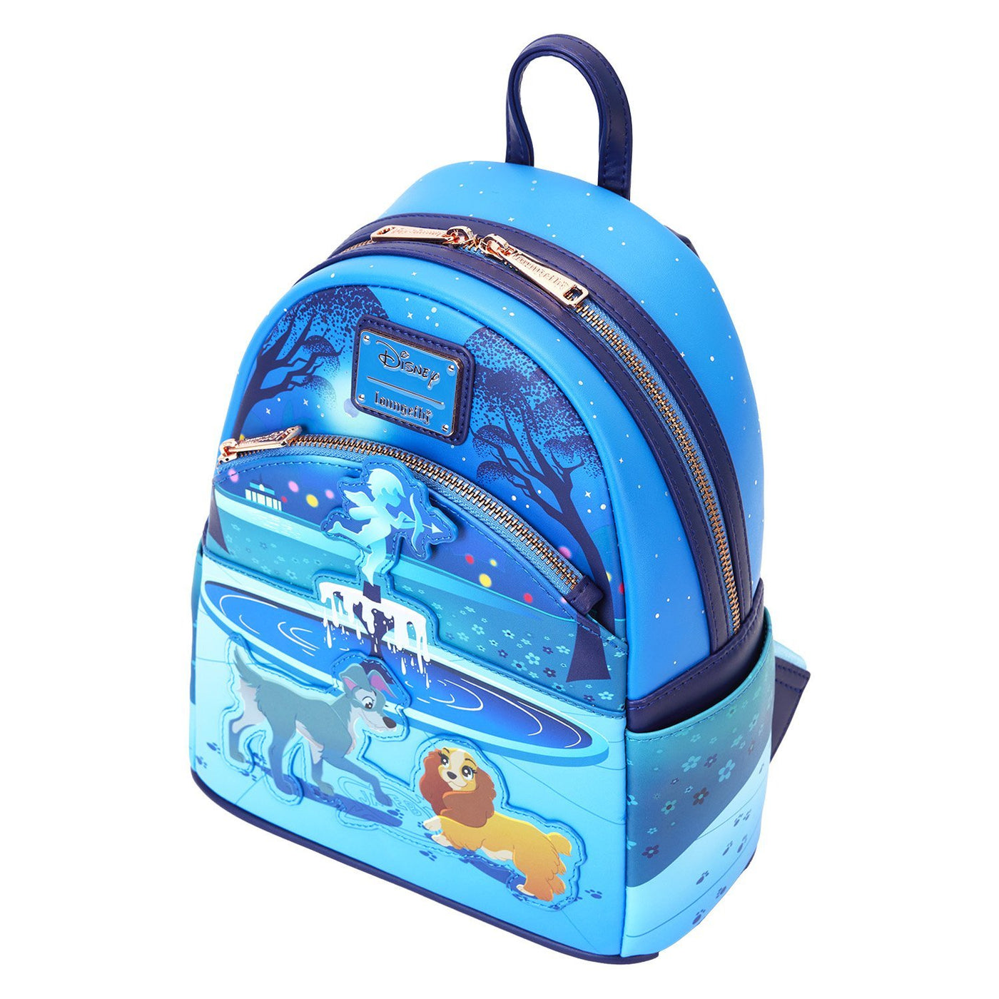 Loungefly Disney Lady and the Tramp 70th Anniversary Mini Backpack