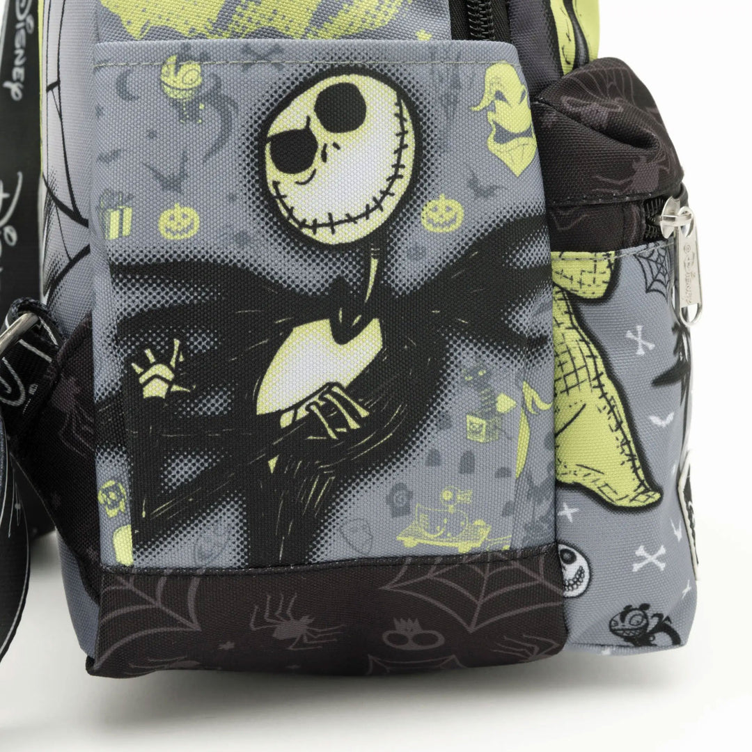 WondaPop Disney Nightmare Before Christmas Oogie Boogie 13" Nylon Mini Backpack - Side 1