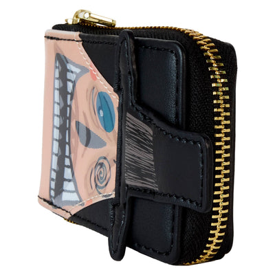 Loungefly Disney Nightmare Before Christmas Mayor Lenticular Head Accordion Wallet - lenticular feature on side