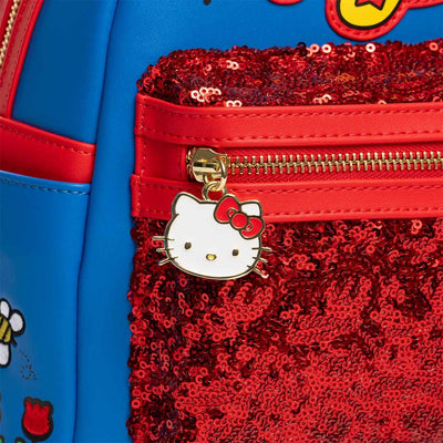 Loungefly Sanrio Hello Kitty Flight Adventure Sequin Mini Backpack - 707 Street Exclusive