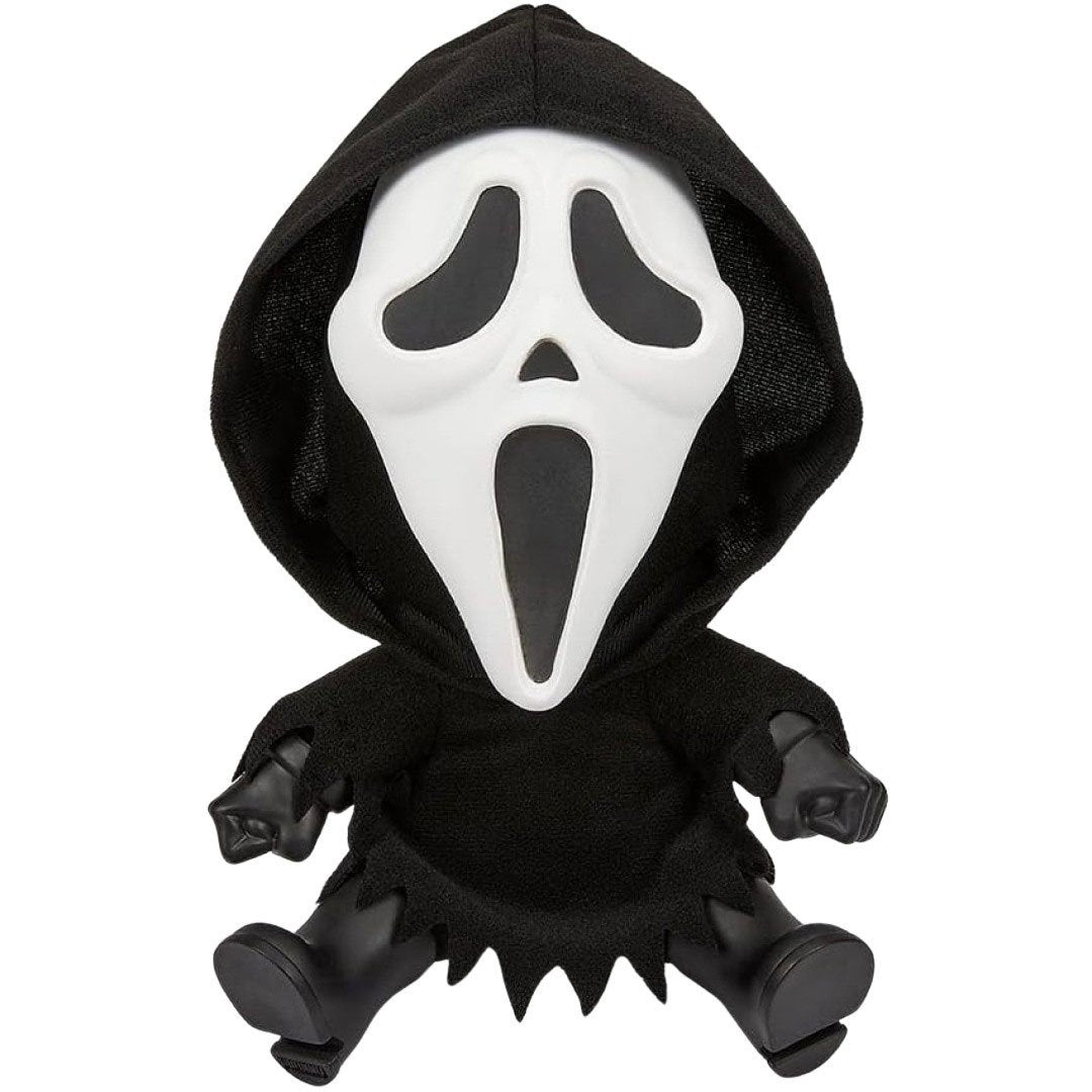 Kidrobot Scream 8" Ghost Face Glow in The Dark Roto Phunny Plush - front