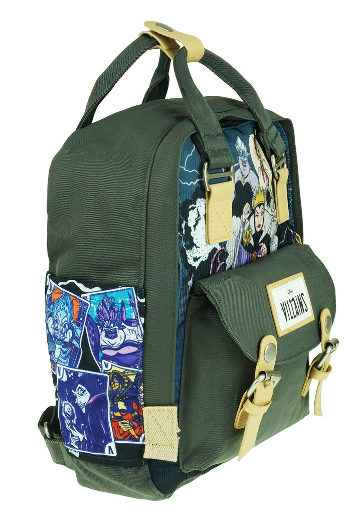 KBNL Disney Villains 12" Nylon Mini Backpack - Angle