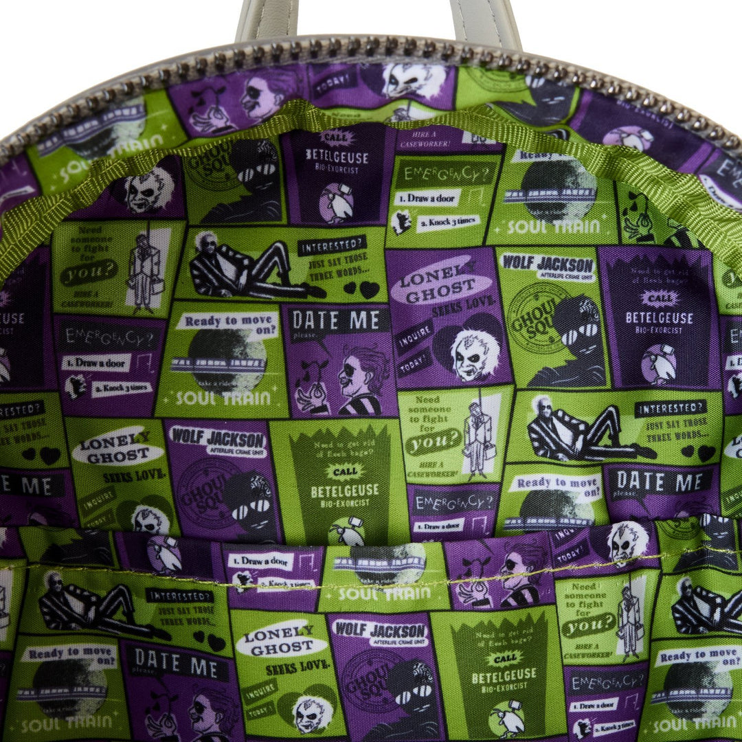 Loungefly Warner Brothers Beetlejuice Beetlejuice Lydia Deetz Cosplay Mini Backpack