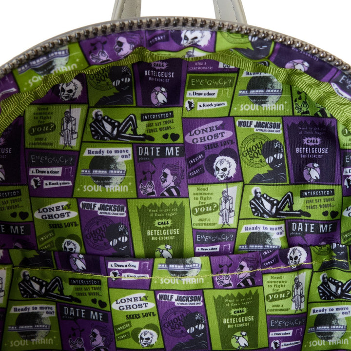 Loungefly Warner Brothers Beetlejuice Beetlejuice Lydia Deetz Cosplay Mini Backpack