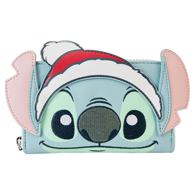 Loungefly Disney Stitch Holiday Cosplay Zip-Around Wallet