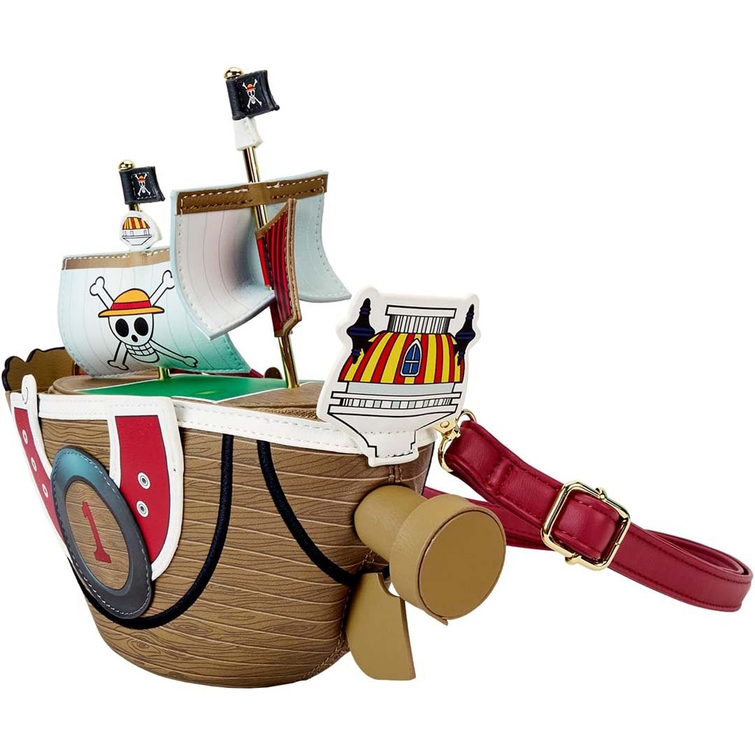 Loungefly Toei One Piece Thousand Sunny Ship Figural Crossbody Bag