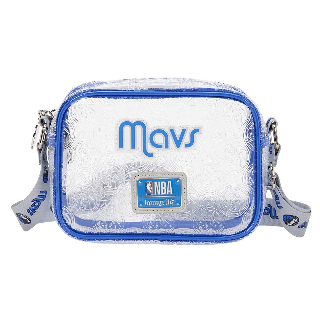 Loungefly NBA Dallas Mavericks Clear Crossbody Bag