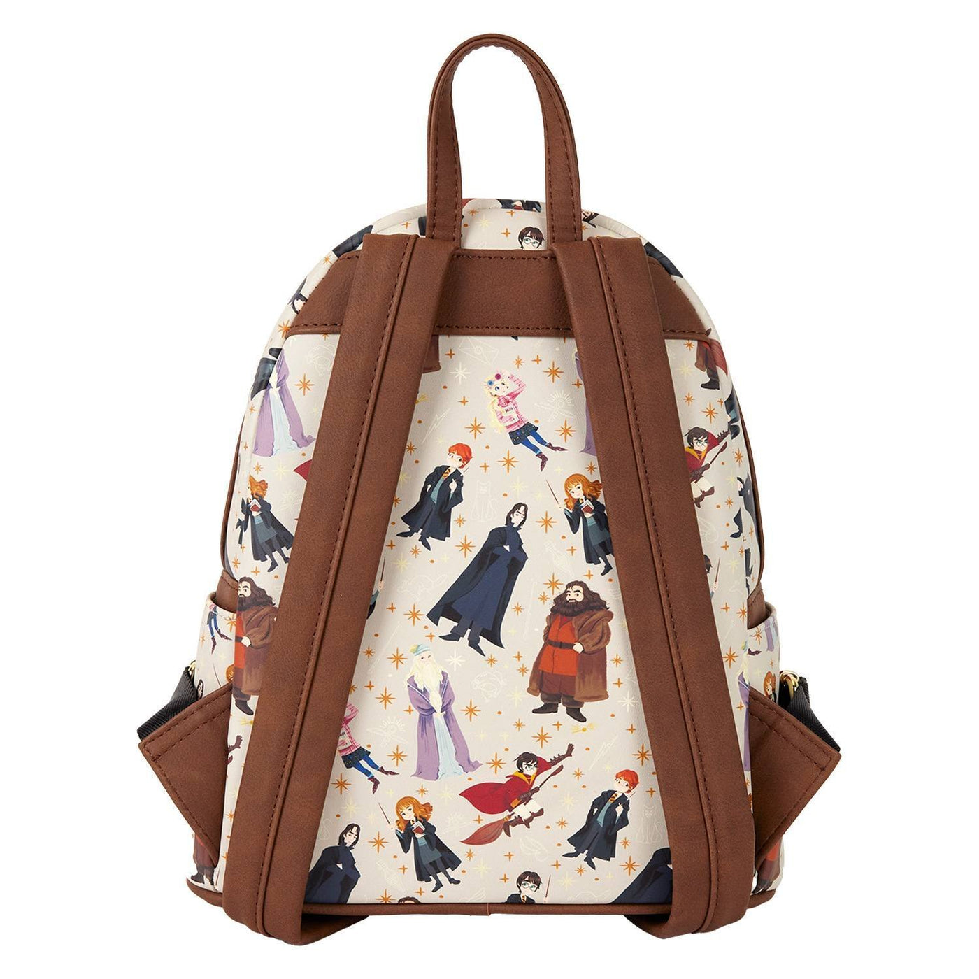 Loungefly Warner Brothers Harry Potter Hogwarts All-Over Print Mini Backpack