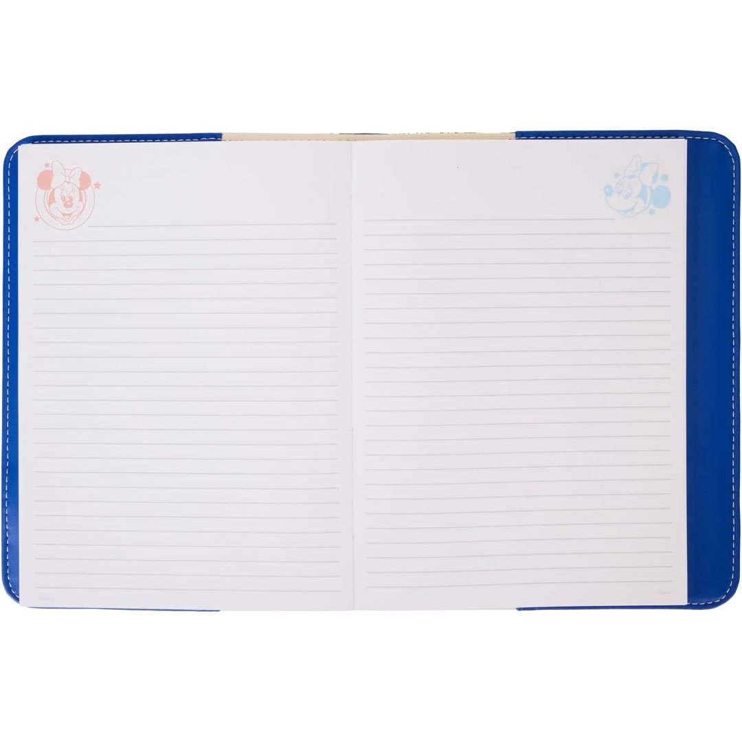 Loungefly Disney Minnie Mouse Classic All-Over Print Refillable Stationery Journal