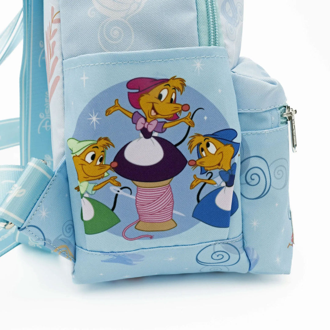 WondaPop Disney Cinderella 13" Nylon Mini Backpack - Side 2