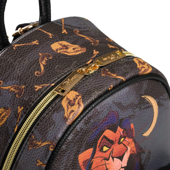 WondaPop Disney The Lion King Scar 11" Mini Backpack - Top Zipper