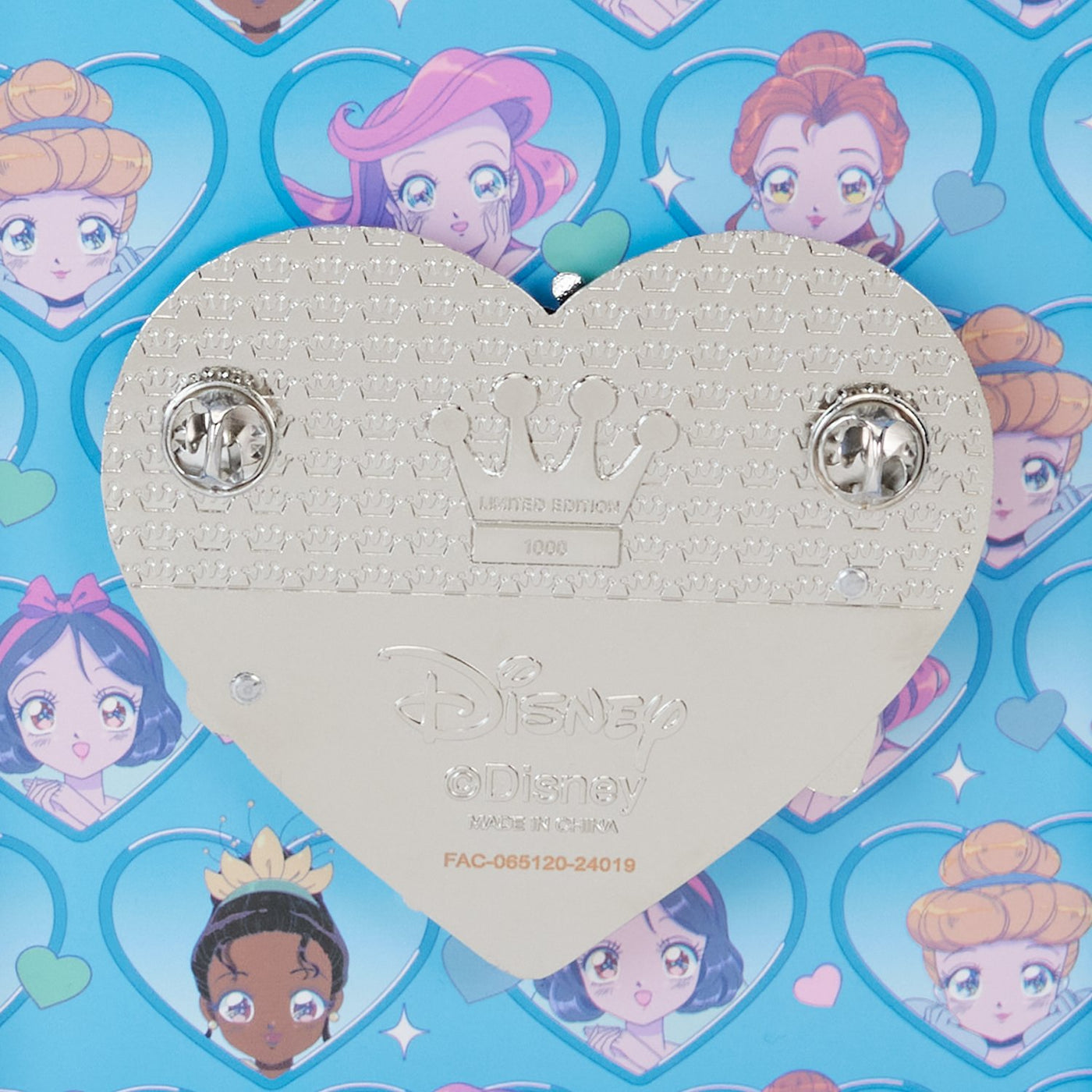 Loungefly Disney Princess Manga Style 3" Collector Box Pin - Back