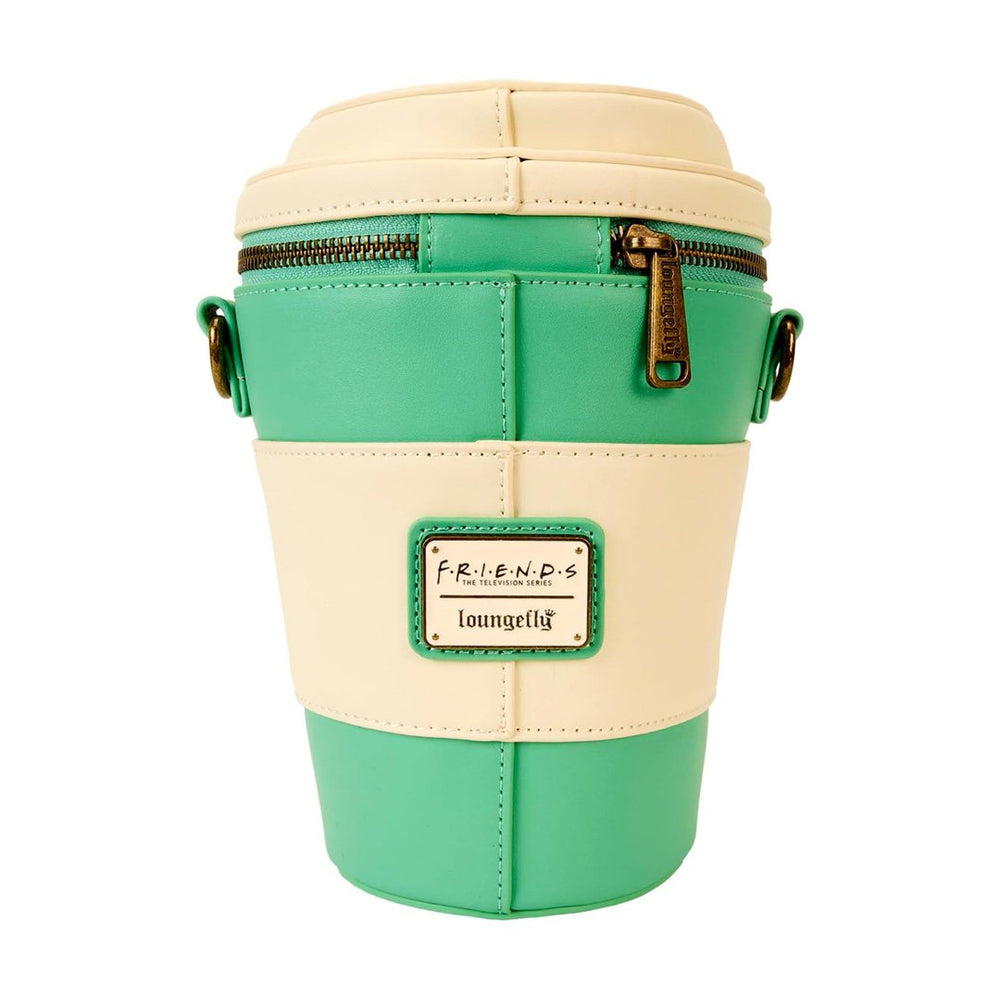 Loungefly Warner Brothers Friends Central Perk To-Go Coffee Cup Figural Scented Crossbody Bag