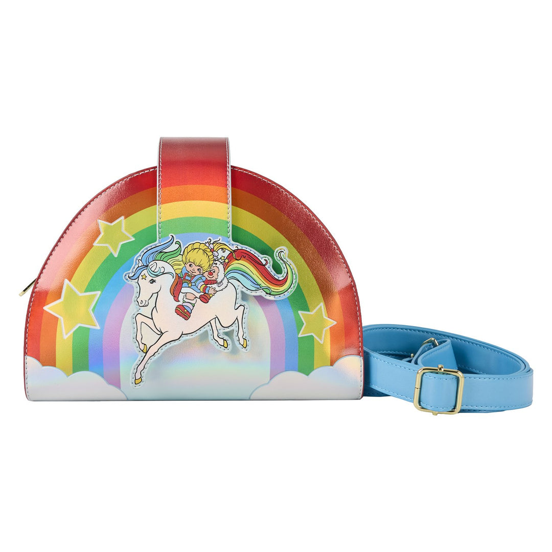 Loungefly Hallmark Rainbow Brite™ &amp; Starlite Rainbow Light Up Figural Crossbody Bag