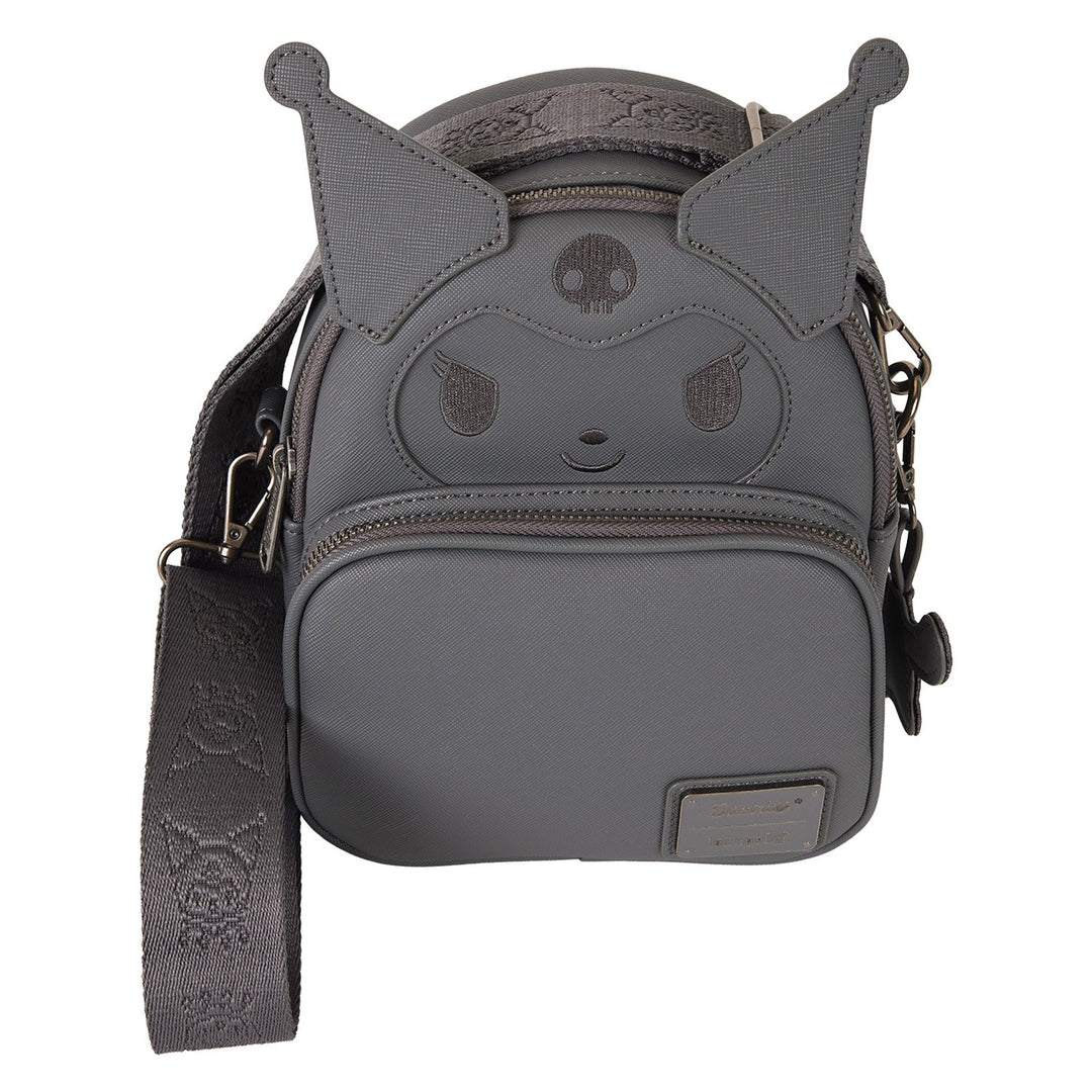 Loungefly Sanrio Kuromi Monochrome Cosplay Convertible Mini Backpack &amp; Crossbody Bag